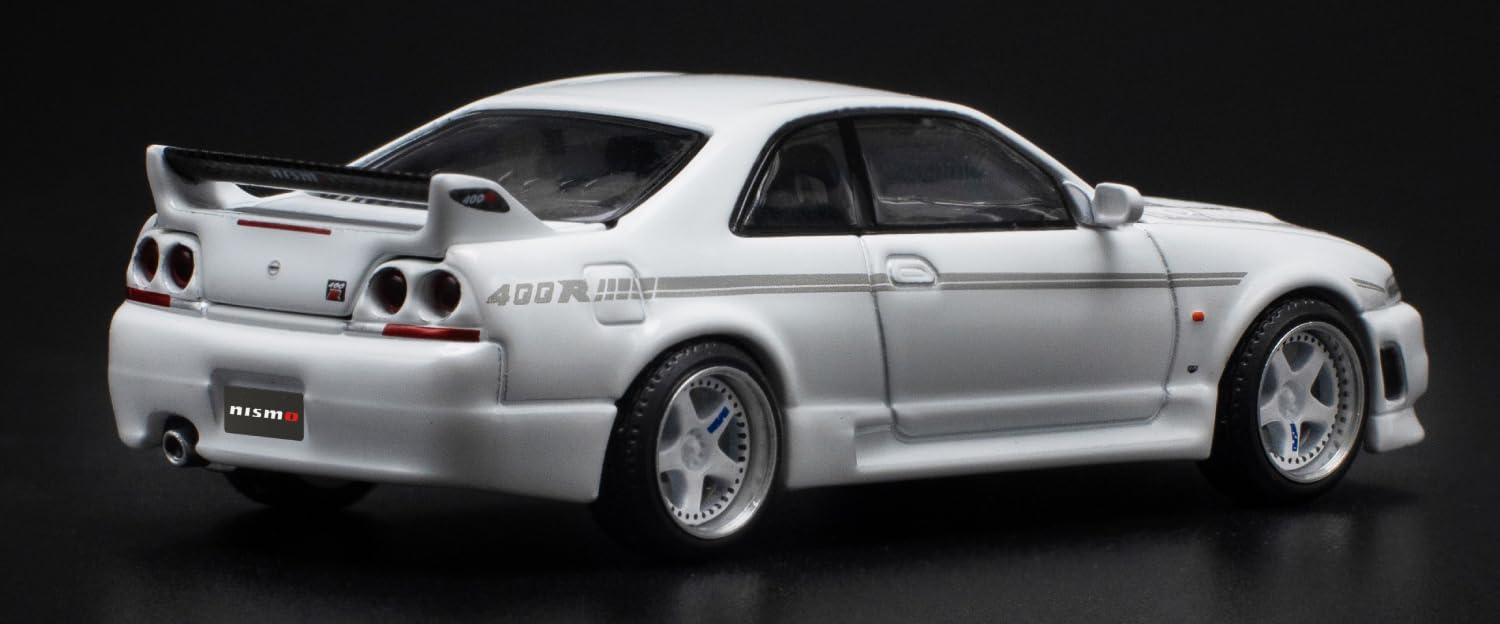 Amazon | POP RACE 1/64 NISSAN GT-R R33 NISMO 400R - WHITE 完成品